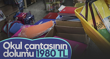 Okul Çantasının Dolumu 1980 TL