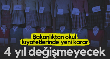 Okul Kıyafetlerinde 4 Yıl Zorunluluğu: Detaylar Belli Oldu