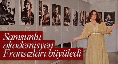 Samsun'dan Fransa'ya Sanat Köprüsü: Akademisyen Esra Avcı Kurt'un Eserleri Büyüledi