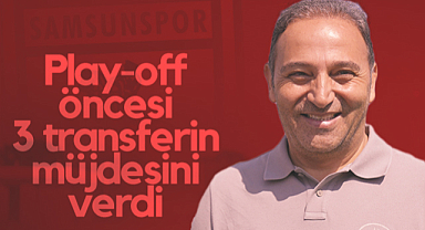 Samsunspor'dan Avrupa Ligi Play-Off'u Öncesi 3 Transfer Müjdesi