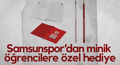 Samsunspor’dan Minik Öğrencilere Özel Hediye