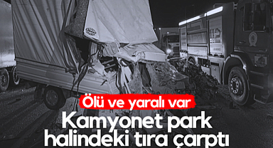 Terme'de Feci Kaza! Park Halindeki Tırın Dorsesine Çarptılar: 1 Ölü, 1 Yaralı