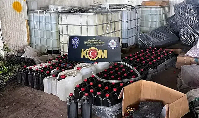 5 İlde Sahte İçki Baskını: 16 Bin Litre Kaçak Alkol