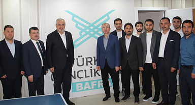 AK Parti Milletvekili Kırcalı ve Başkan Kılıç’tan TÜGVA Bafra’ya Ziyaret