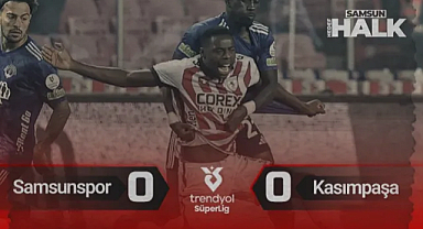 (Maç Özeti) Samsunspor, Evinde Kasımpaşa İle Berabere Kaldı!