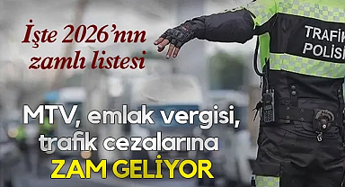 MTV, Emlak Vergisi ve Trafik Cezalarına Zam Geliyor! İşte 2026'nın Zamlı Listesi
