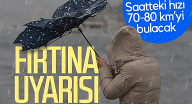 Orta ve Doğu Karadeniz İçin Kuvvetli Rüzgar ve Fırtına Uyarısı