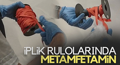 Samsun'da, İplik Rulolarının içine zulalanmış Uyuşturucuyu Ele Geçirdi