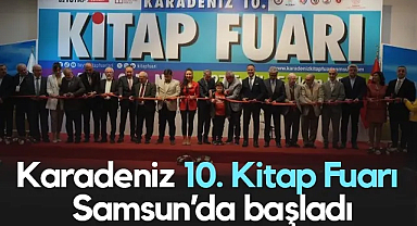 Samsun’da Karadeniz 10. Kitap Fuarı Kapılarını Açtı