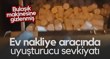 Samsun'da Ev Nakliye Aracında Uyuşturucu Sevkiyatı