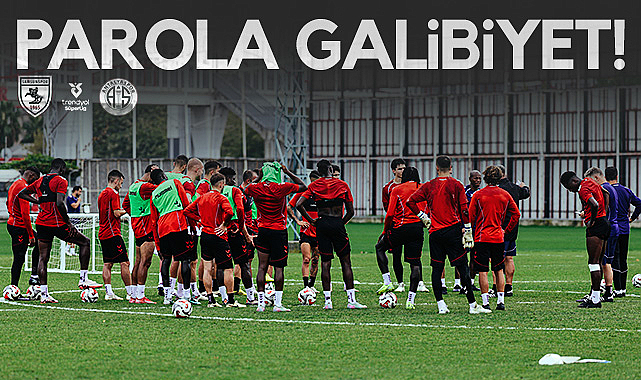 Samsunspor, Antalyaspor Maçına Galibiyet Parolasıyla Hazırlanıyor