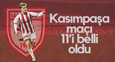Samsunspor'da Kasımpaşa Maçı İlk 11'i Belli Oldu