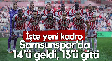 Samsunspor’da Transfer Rüzgarı: 14 Yeni İsim, 13 Ayrılık