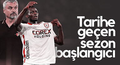 Samsunspor'dan Tarihe Geçen Sezon Başlangıcı