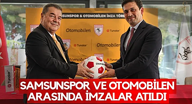 Samsunspor, Otomobilen ile Sponsorluk Anlaşmasını Yeniledi