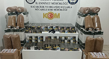 Terme'de Dev Kaçak Tütün Operasyonu: Polis İş Yeri ve Depoya Baskın Yaptı