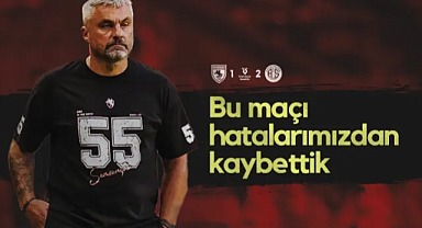 Samsunspor'da Reis Antalyaspor Mağlubiyetini Değerlendirdi: Bu Maçı Hatalarımızdan Kaybettik