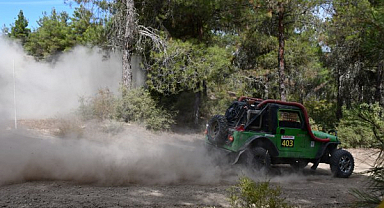 Vezirköprü'de Off-Road Heyecanı Zirvede: Orman Etabı Nefes Kesti
