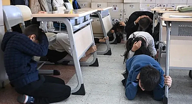 Bugün Tüm Okullarda Afet Tatbikatı Yapılacak