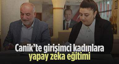 Canik'te Girişimci Kadınlara Yapay Zeka Eğitimi