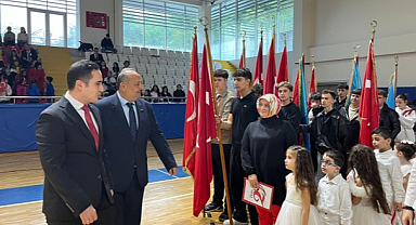 Salıpazarı Spor Salonu'nda 29 Ekim Cumhuriyet Bayramı Coşkusu