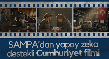 SAMPA’dan Yapay Zekâ Destekli Cumhuriyet Filmi