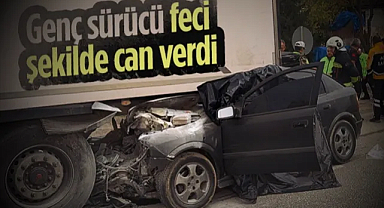 Samsun'da Feci Kaza: Tıra Arkadan Çarpan Genç Sürücü Hayatını Kaybetti