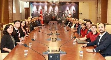 Samsun Valisi Tavlı TEKNOFEST Şampiyonlarını Kabul Etti