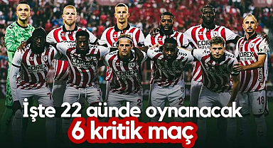 Samsunspor'u Yoğun Mesai Bekliyor! İşte 22 Günde Oynanacak 6 Kritik Maç...