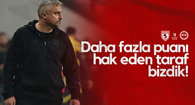 Samsunspor Reis Fenerbahçe Maçını Değerlendirdi: Daha Fazla Puanı Hak Eden Taraftık