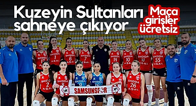 Samsunspor Voleybol Sahneye Çıkıyor! Maça Girişler Ücretsiz...