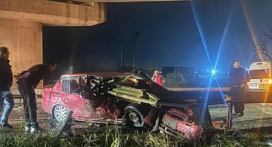 Tekirdağ’da Feci Kaza: Otomobil Bariyerlere Çarptı, 2 Ölü