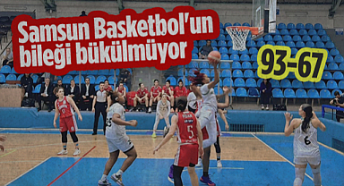 Zorlu Koleji Samsun Basketbol'un Bileği Bükülmüyor