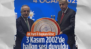 AK Parti Samsun İl Başkanı Mehmet Köse: 3 Kasım 2002’de Halkın Sesi Duyuldu