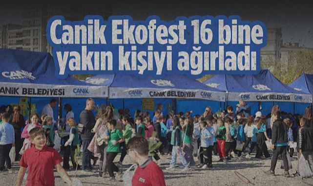 Doğaseverler Canik Ekofest’te Buluştu