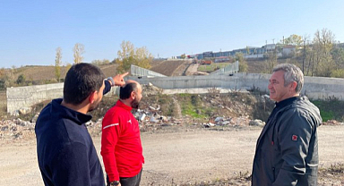 Havza'da Sanayi Köprüsü ve Bağlantı Yolu Çalışmaları İncelendi