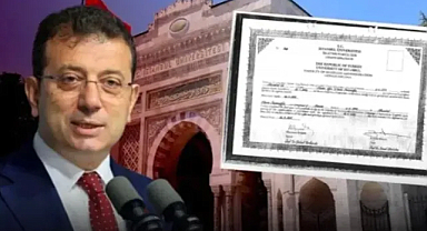 İstanbul Üniversitesi Rektöründen Ekrem İmamoğlu'nun Diploması Açıklaması