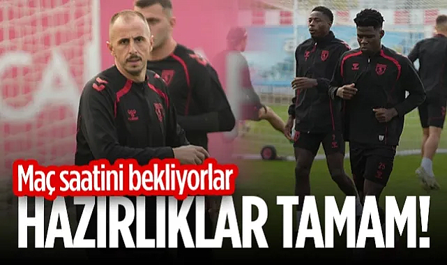 Kayıpsız Samsunspor'dan Hamrun Maçı Öncesi Son Prova