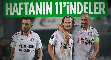 Konferans Ligi Haftanın 11'i Belli Oldu! Samsunspor'dan 3 İsim Var...