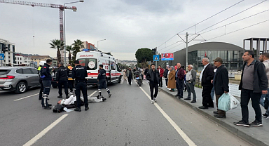 Samsun'da Motosiklet Kazası: 1 Yaralı