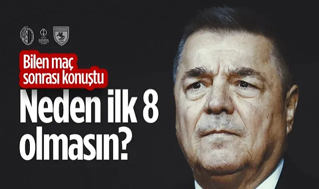 Samsunspor'da Veysel Bilen'den Net Hedef: Neden İlk 8 Olmasın?