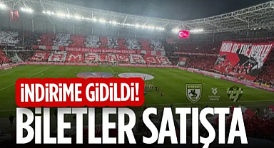 Samsunspor-Eyüpspor Maçı Biletleri Satışta! İndirime Gidildi...