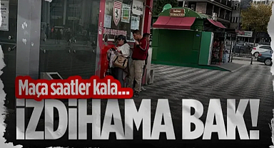 Samsunspor-Hamrun Maçına Saatler Kala Şok Görüntü! İzdihama Bak...