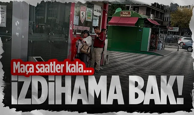 Samsunspor-Hamrun Maçına Saatler Kala Şok Görüntü! İzdihama Bak...