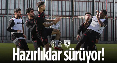 Samsunspor, Hamrun Spartans Maçı Hazırlıklarını Sürdürdü