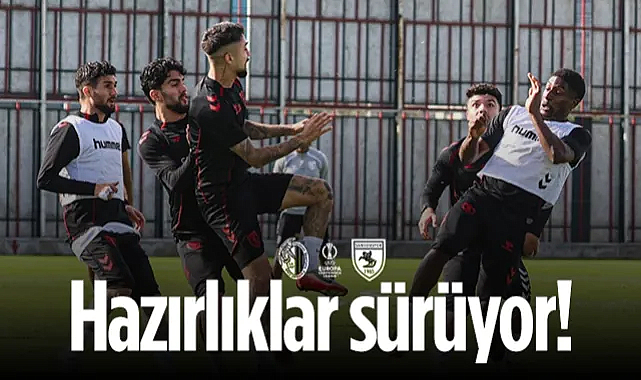 Samsunspor, Hamrun Spartans Maçı Hazırlıklarını Sürdürdü