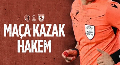 Samsunspor-Hamrun Spartans Maçına Kazak Hakem
