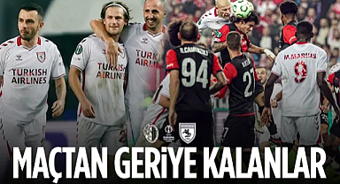 Samsunspor - Hamrun Spartans Maçından Geriye Kalanlar