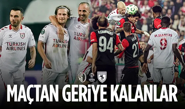 Samsunspor - Hamrun Spartans Maçından Geriye Kalanlar