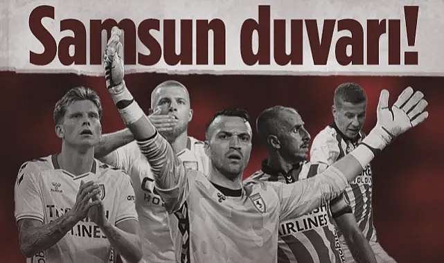 Samsunspor Savunması Duvar Oldu! İstatistiklerde Şaşırtıcı Detay...